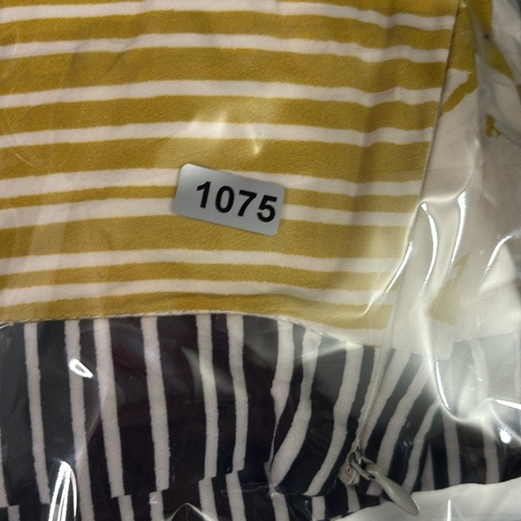 Monika Varga Milano Mustard and Blue Floral Midi Skirt Size 40 US 4 - Picture 10 of 10